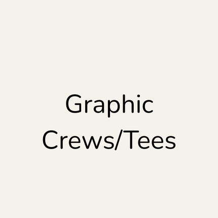 Collection image for: Graphic Crews & Tees
