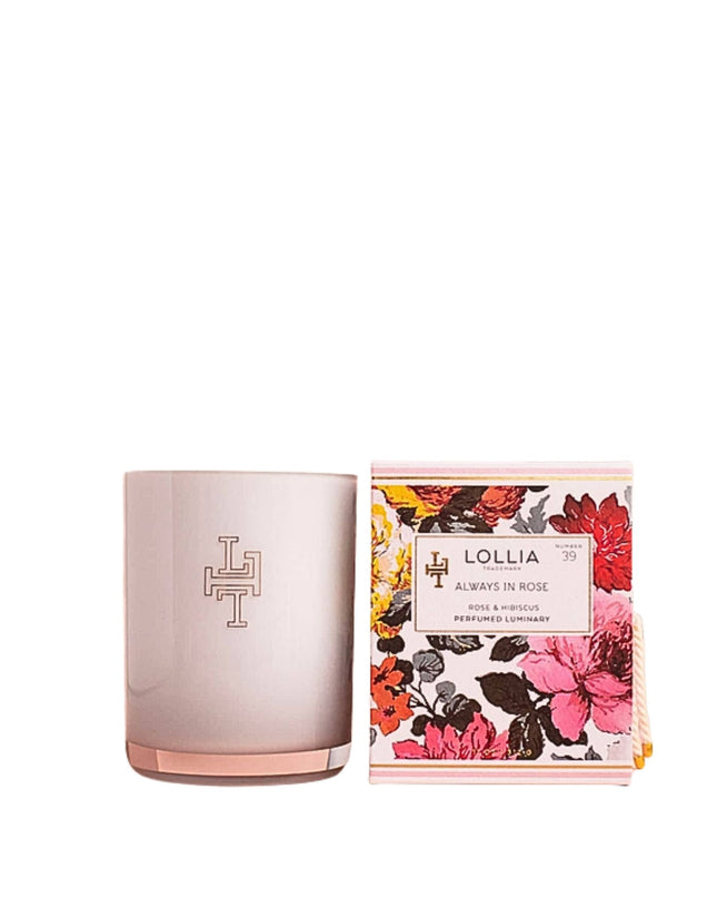 Always In Rose Boxed Luminary Candle