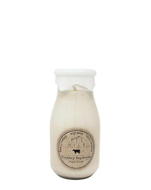Country Daydream Milk Bottle Candle