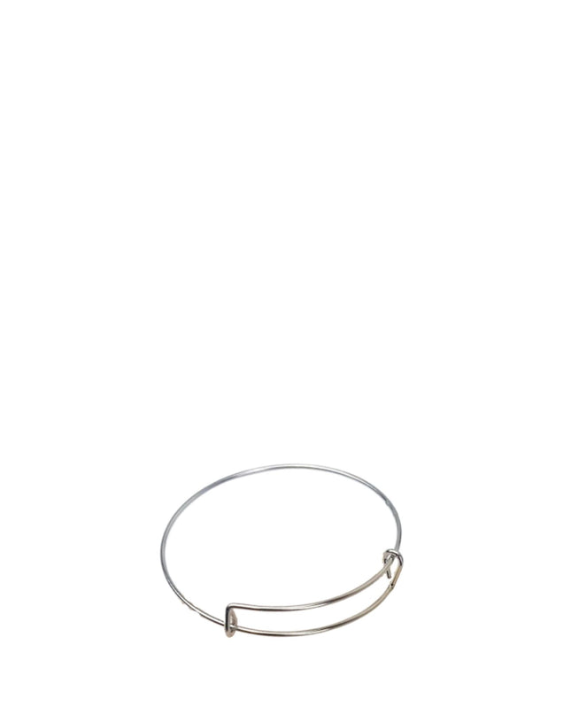 Hand Stamped Silver Latch Bracelet