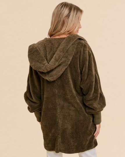 Solid Bear Coat Green