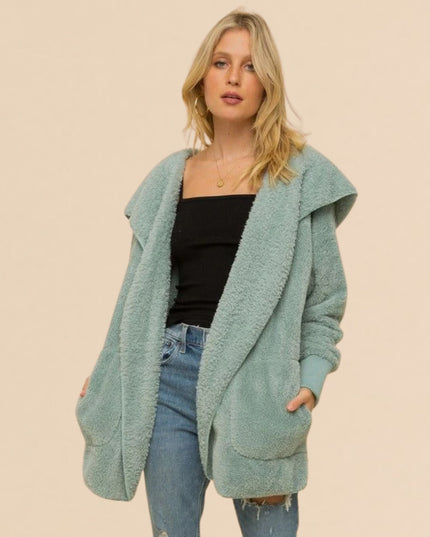 Solid Bear Coat Pale Blue