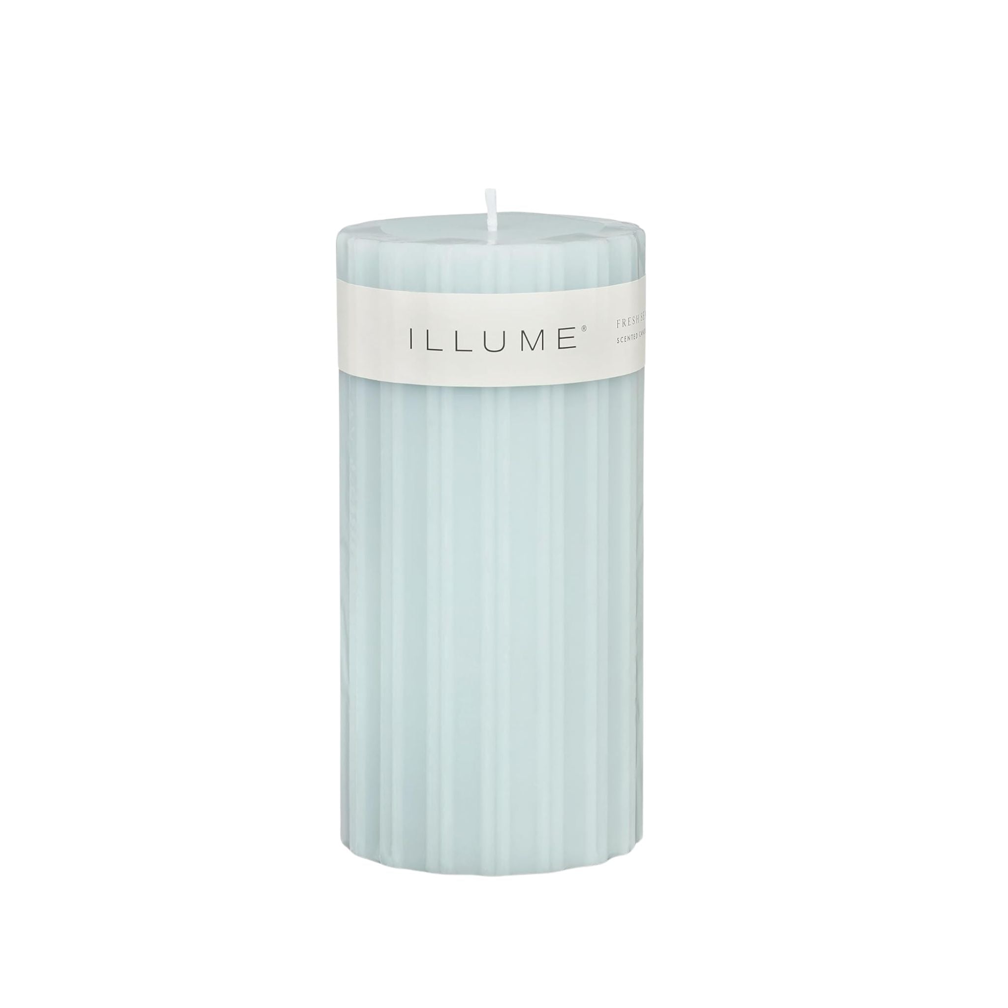 Illume Fresh Sea Salt Pillar Candle