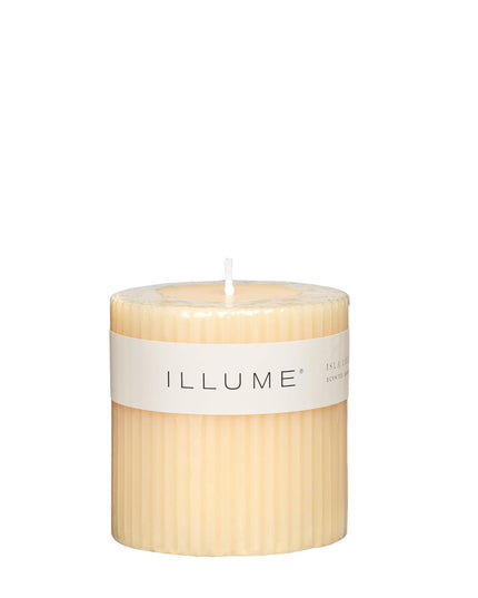 Illume candle on a white background