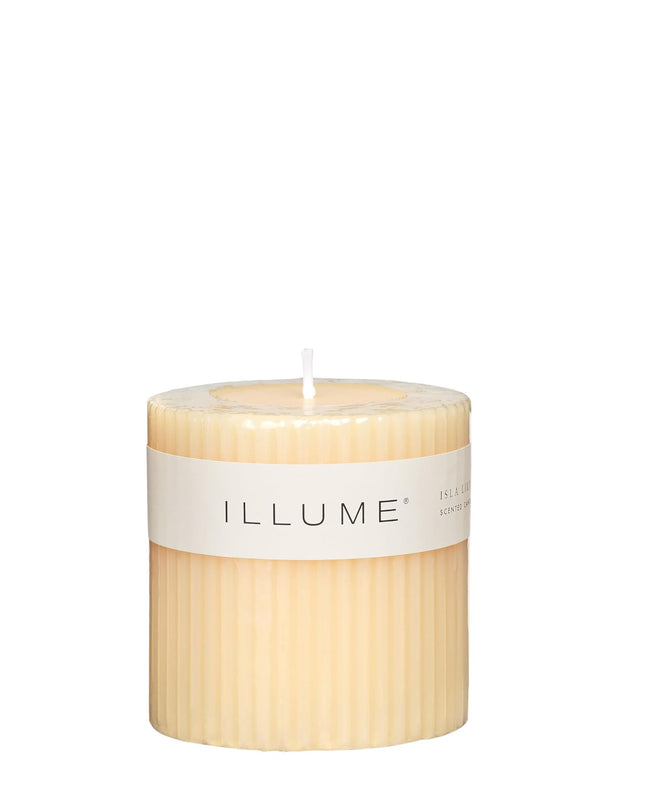 Illume candle on a white background