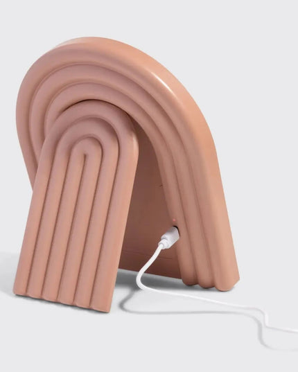 Arch Desk Mirror Blush