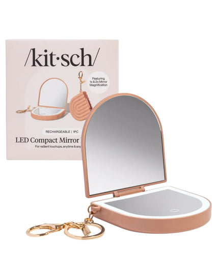 Compact Mirror Keychain