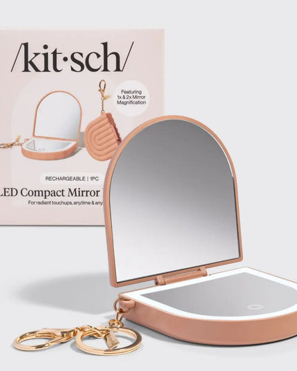 Compact Mirror Keychain Boxed