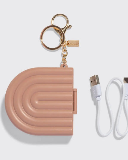 Compact Mirror Keychain USB