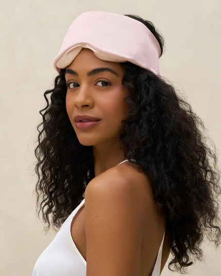 Contour Pillow Eye Mask Pink