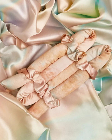 Satin Heatless Curling Set Hair Ties