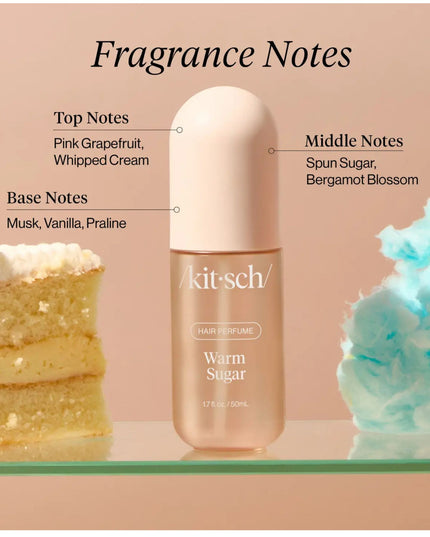 Warm Sugar Hair Perfume Spray Bottle 