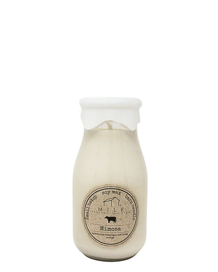 Mimosa Milk Bottle Candle
