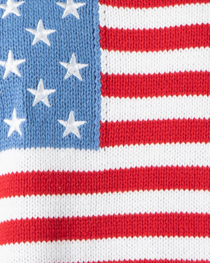 American Flag Sweater