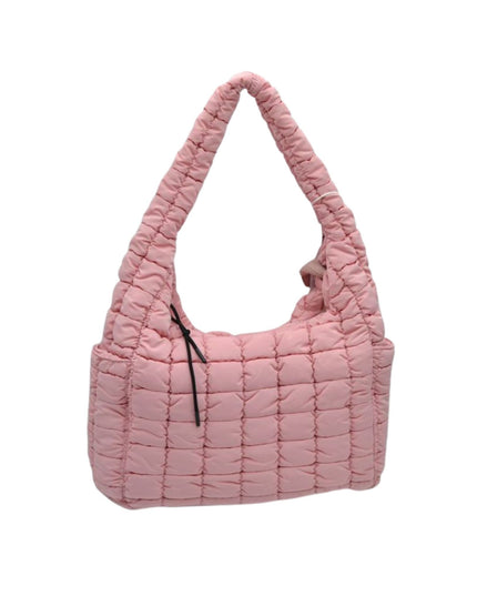 Puffer Shoulder Bag Pink