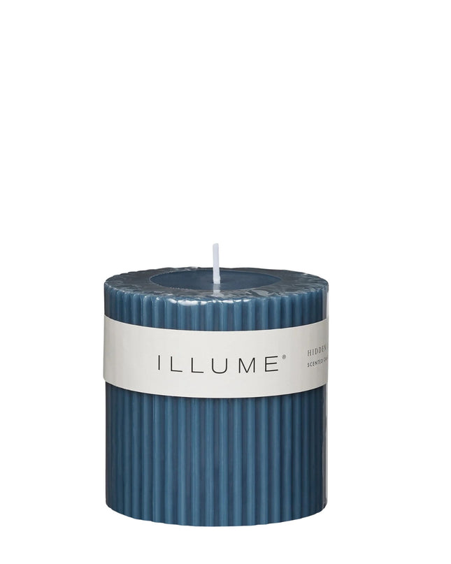 Hidden Lake Small Fragranced Pillar Candle