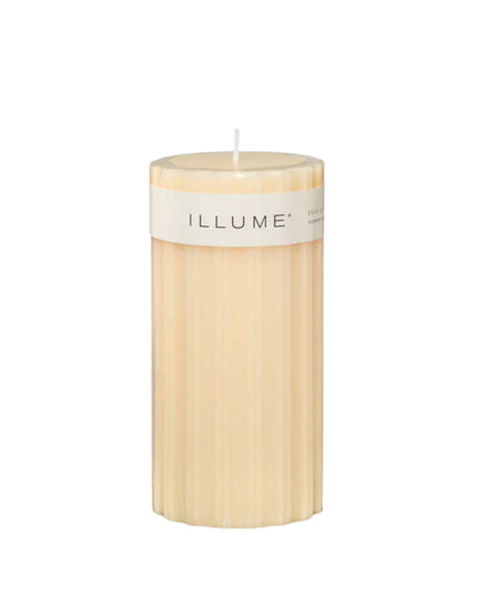 Isla Lily Medium Fragranced Pillar Candle
