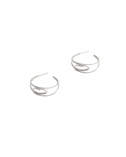 Two black mechanical parts on a white background