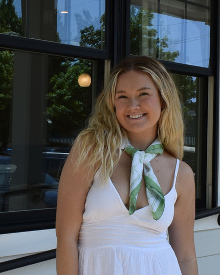 <strong>BANDANA SCARVES - </strong>effortlessly stylish!  Whether tied around your neck, worn as a headscarf, styled on a handbag, or wrapped as a chic hair accessory, they offer endless ways to express your personal style.