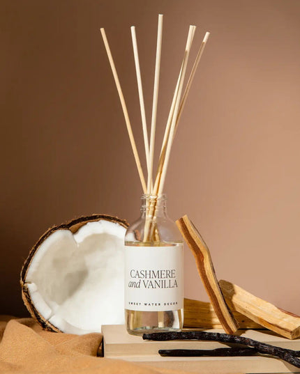 Cashmere & Vanilla Clear Reed Diffuser