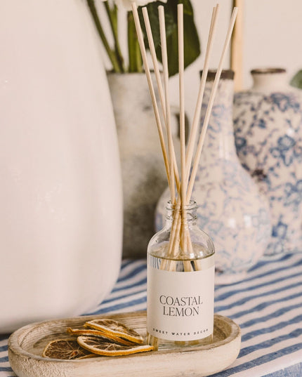 Coastal Lemon Clear Reed Diffusers