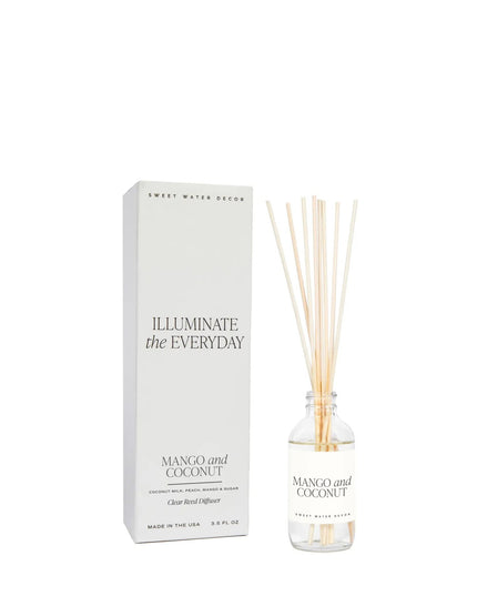 Mango & Coconut Clear Reed Diffuser