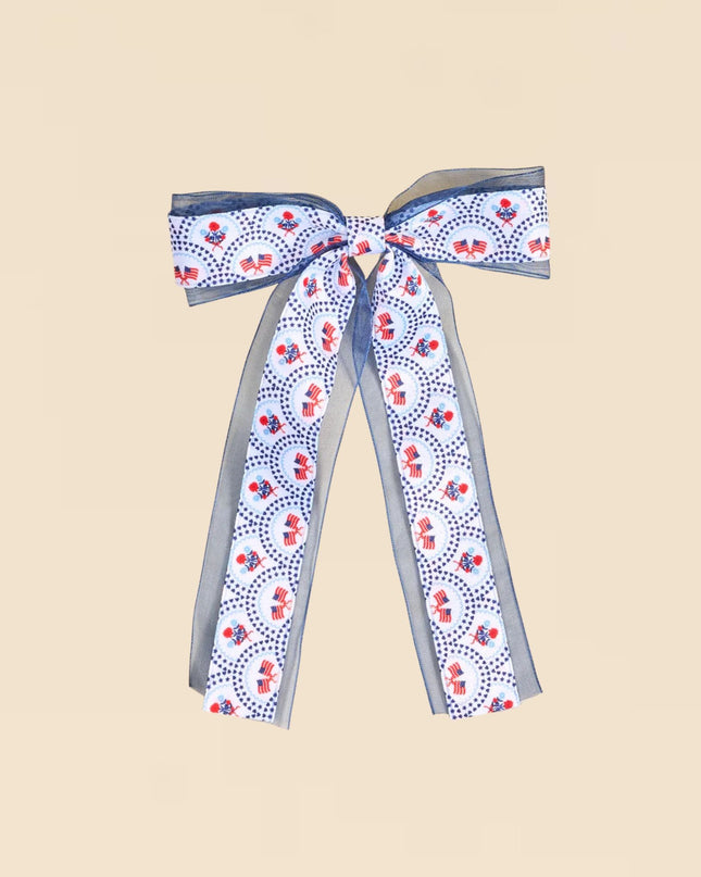 Decorative ribbon with floral pattern on a beige background