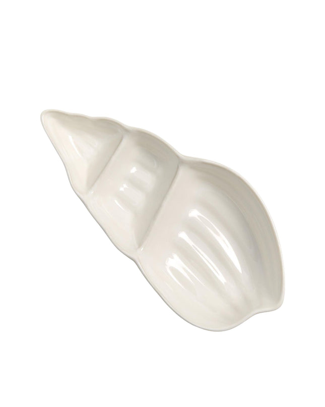 Shell Shaped 3 Section Serving Dish