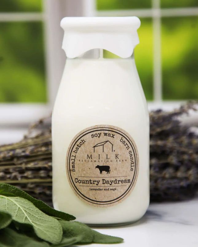 milk barn candle