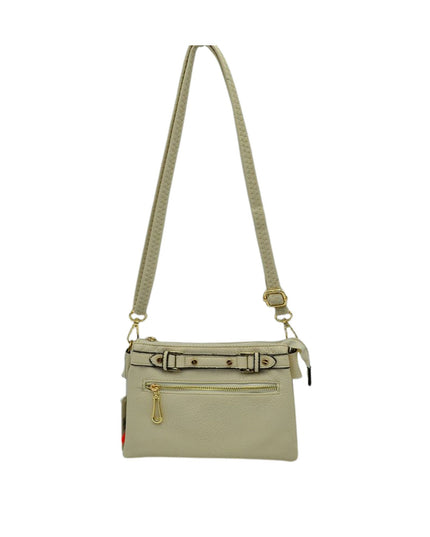 Detailed Medium Vegan Leather Crossbody