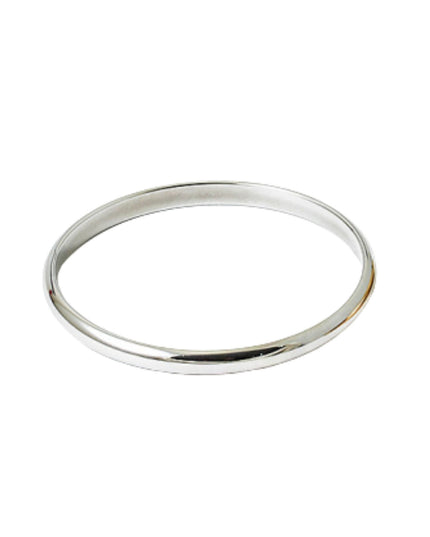 Plain Metal Basic Bangle Bracelet