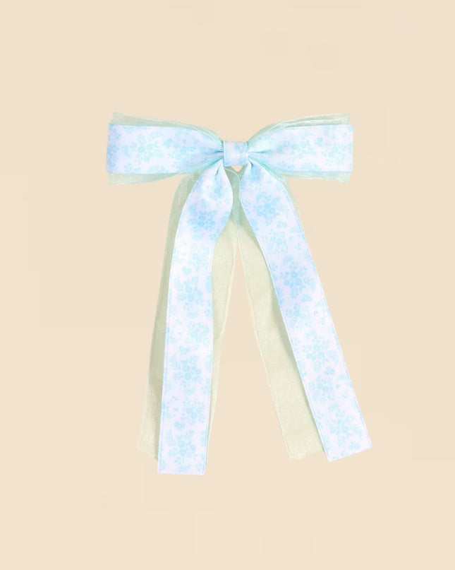 Something Blue Lovely Layered Hair Bow