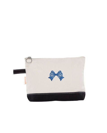 Single Icon Makeup Bag Personalized Canvas Pouch