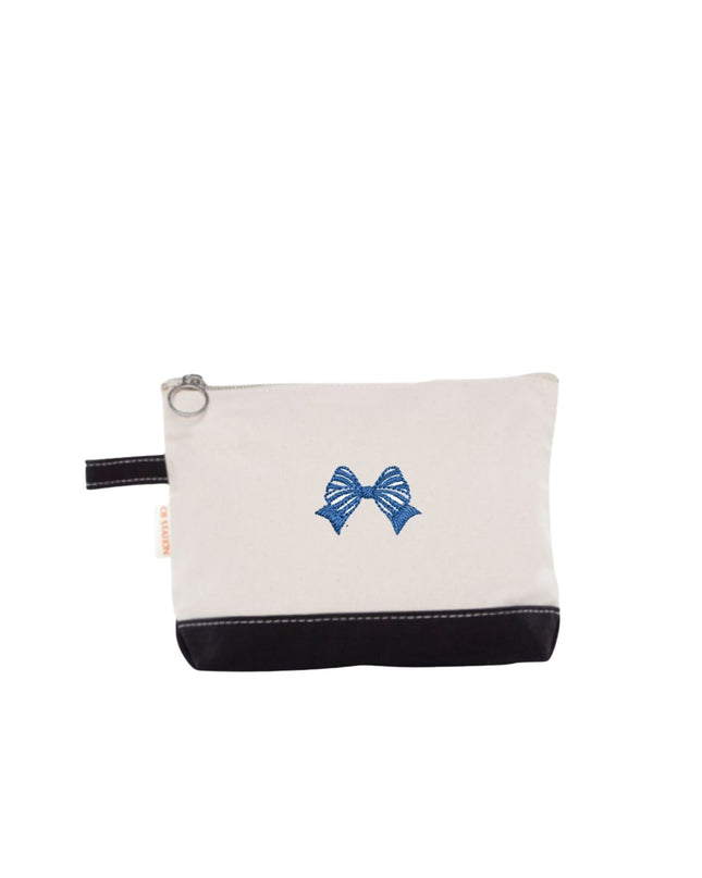 Single Icon Makeup Bag Personalized Canvas Pouch