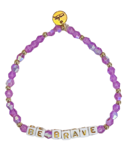 Be Brave Letter Block Bracelet