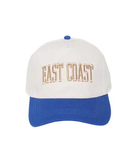 East Coast Two Tone Embroidered 5 Panel Trucker Hat