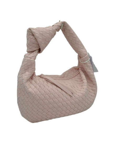Knot Woven Shoulder Bag