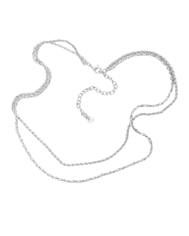 Double Layered Chain Necklace