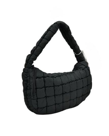 Square Puff Single Strap Shoulder Bag