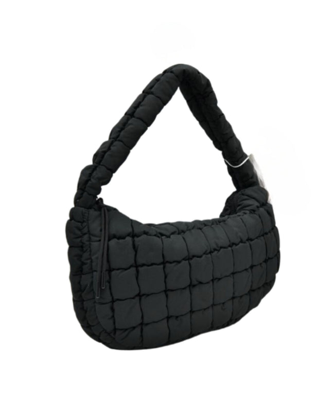 Square Puff Single Strap Shoulder Bag