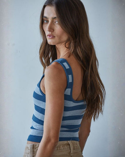 Baseline Padded Striped Tank
