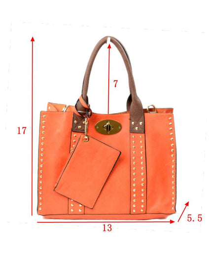 Studded Detail Handbag