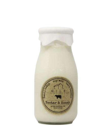 Nectar & Honey Milk Bottle Candle
