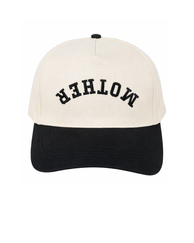 MOTHER Upside Down Reverse Embroidered Trucker Hat