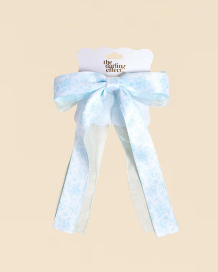 Something Blue Lovely Layered Hair Bow