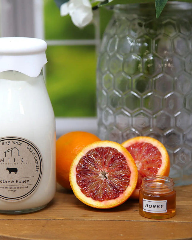 Nectar & Honey Milk Bottle Candle