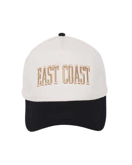 East Coast Two Tone Embroidered 5 Panel Trucker Hat