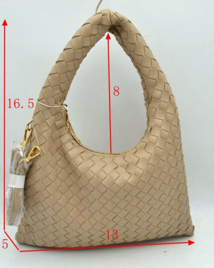Weave Hobo Shoulder Bag