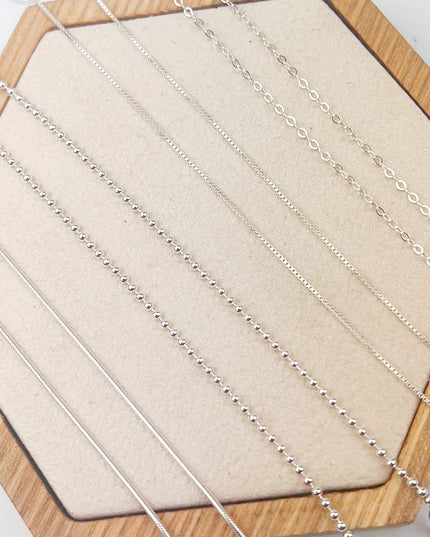Sterling Silver Box Chain