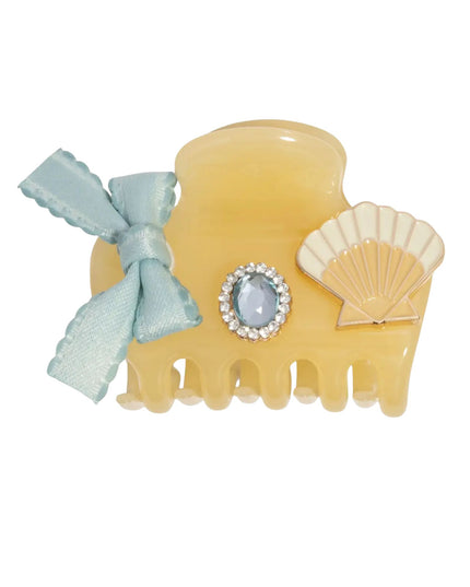 Kitschpop Cloud Clip 7pc Set Coastal Cottage Butter Yellow